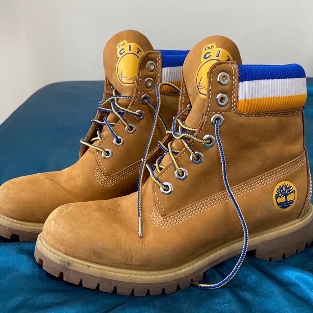 Timberland Boots: Mitchell & Ness x NBA Golden State Warriors